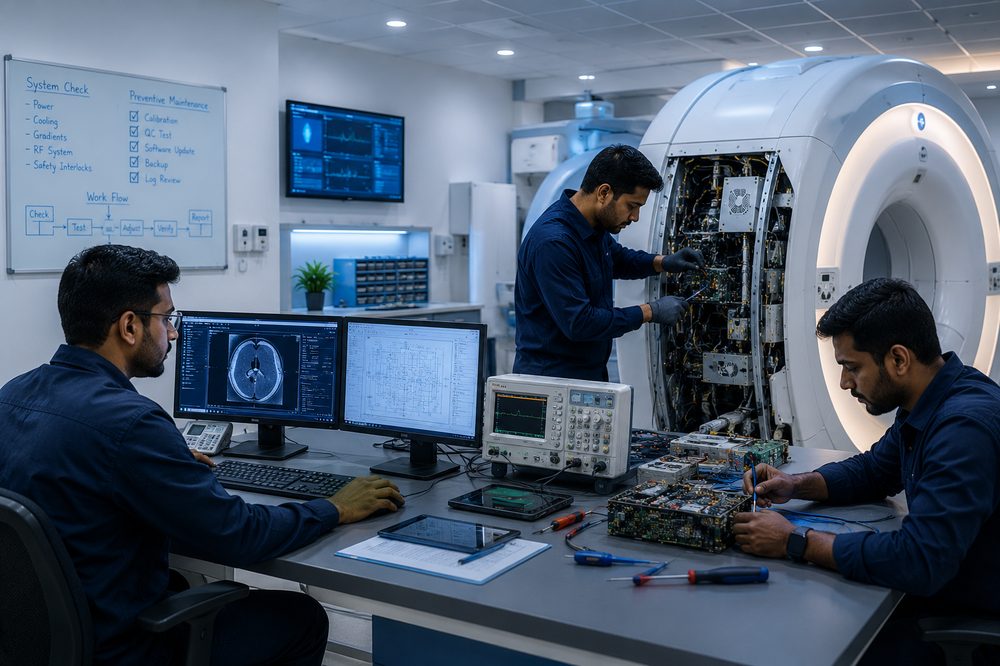 Engineering Team at Work